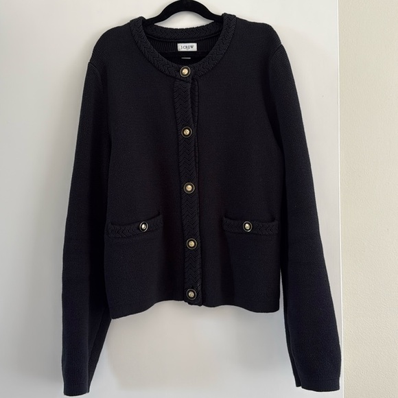 J. Crew Factory Sweaters - JCrew Factory 100% Cotton Lady Jacket Cardigan, size small